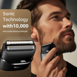 Mbzoey Electric Foil Shavers for Men: Mini Electric Razor for Face