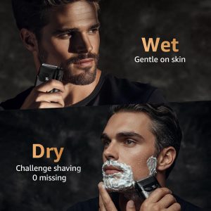 Mbzoey Electric Foil Shavers for Men: Mini Electric Razor for Face